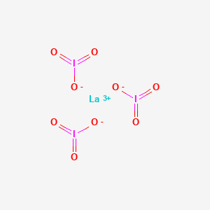 molecular formula I3LaO9 B084573 Lanthanum triiodate CAS No. 13870-19-4