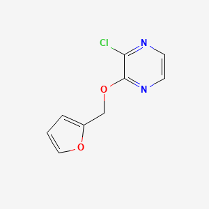 2-Chloro-3-(2-furylmethoxy)pyrazine