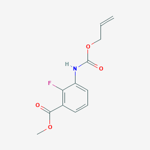Methyl 3-(allyloxycarbonylamino)-2-fluorobenzoate