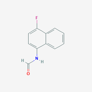 4-fluoro-N-formyl-1-naphthylamine