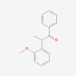 1-Propanone, 2-(2-methoxyphenyl)-1-phenyl-