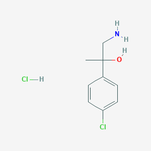 1-Amino-2-(4-chloro-phenyl)-propan-2-ol hydrochloride