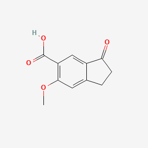 6-Methoxy-3-oxo-indan-5-carboxylic acid