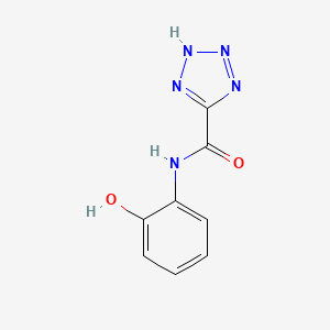 molecular formula C8H7N5O2 B8457730 2'-Hydroxytetrazole-5-carboxanilide 