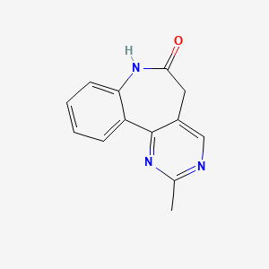 5,7-Dihydro-2-methyl-6h-pyrimido[5,4-d]benzazepin-6-one