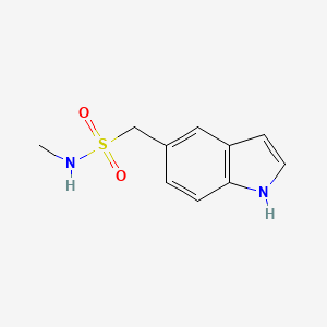 1H-Indole-5-methanesulfonamide, N-methyl-