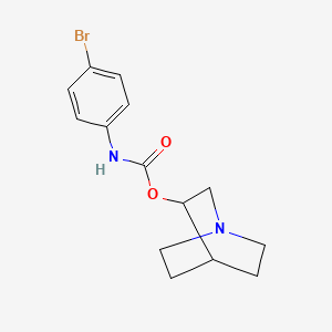 N-(4-Bromophenyl)carbamic Acid 1-azabicyclo[2.2.2]octan-3-yl Ester