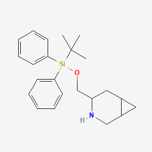 4-(((Tert-butyldiphenylsilyl)oxy)methyl)-3-azabicyclo[4.1.0]heptane