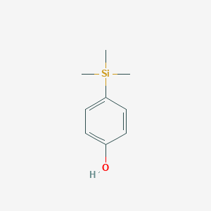 molecular formula C9H14OSi B084580 4-(Trimethylsilyl)phenol CAS No. 13132-25-7