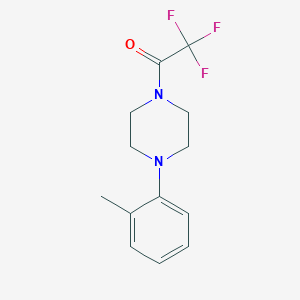 2,2,2-Trifluoro-1-(4-o-tolyl-piperazin-1-yl)-ethanone