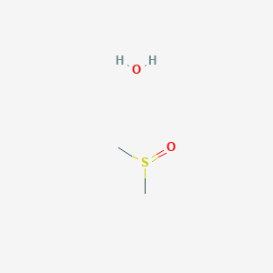 molecular formula C2H8O2S B8458052 Dimethylsulfoxide water CAS No. 56955-12-5