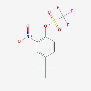 4-tert-Butyl-2-nitrophenyl trifluoromethanesulfonate