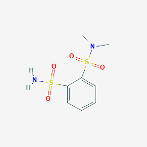 molecular formula C8H12N2O4S2 B8458148 N1,N1-dimethylbenzene-1,2-disulfonamide 