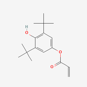 3,5-Di-tert-butyl-4-hydroxyphenyl prop-2-enoate