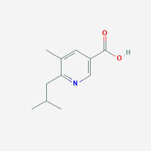 6-Isobutyl-5-methyl-nicotinic acid