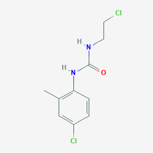 molecular formula C10H12Cl2N2O B8458177 N-(2-chloroethyl) N'-(4-chloro2-methylphenyl)urea 
