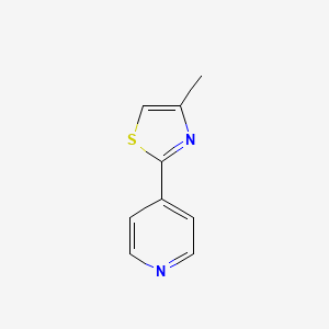 4-(4-Methyl-2-thiazolyl)pyridine