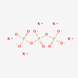 molecular formula K5O10P3 B084582 三聚磷酸五钾 CAS No. 13845-36-8