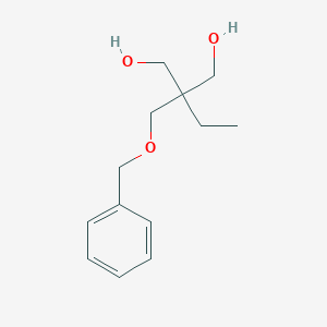 molecular formula C13H20O3 B8458300 2-((BENZYLOXY)METHYL)-2-ETHYLPROPANE-1,3-DIOL 