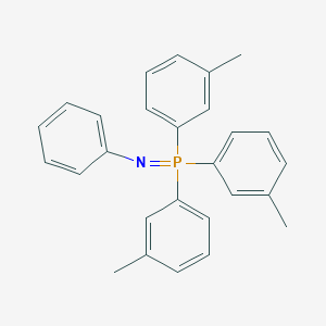 molecular formula C27H26NP B084585 Phosphine imide, N-phenyl-P,P,P-tri-m-tolyl- CAS No. 14796-90-8