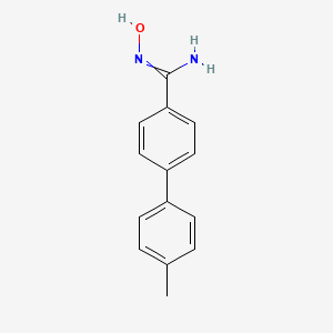 N'-hydroxy-4'-methyl-[1,1'-biphenyl]-4-carboximidamide