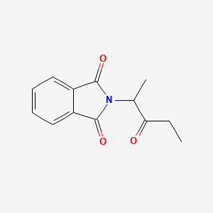 2-(1-Methyl-2-oxobutyl)-1H-isoindole-1,3(2H)-dione