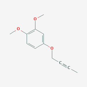 4-But-2-ynyloxy-1,2-dimethoxybenzene