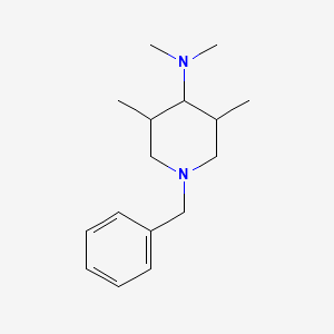 1-benzyl-N,N,3,5-tetramethylpiperidin-4-amine