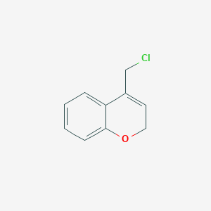 molecular formula C10H9ClO B8458835 4-chloromethyl-2H-1-benzopyrane 