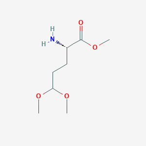 (S)-2-Amino-5,5-dimethoxypentanoic acid methyl ester
