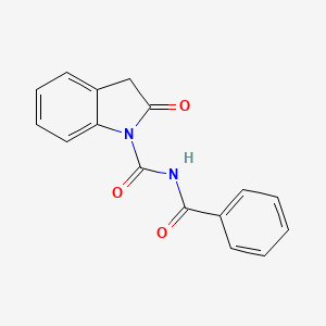 N-benzoyl-2-oxindole-1-carboxamide