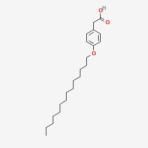 p-Tetradecyloxyphenylacetic acid