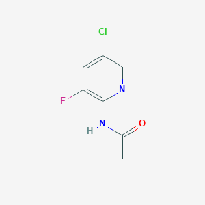 2-Acetylamino-5-chloro-3-fluoropyridine