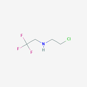 (2-Chloroethyl)(2,2,2-trifluoroethyl)amine