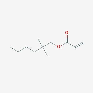 molecular formula C11H20O2 B084592 2,2-Dimethylhexyl acrylate CAS No. 13141-04-3