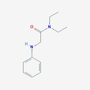 molecular formula C12H18N2O B084595 2-Anilino-N,N-diethylacetamide CAS No. 14307-90-5
