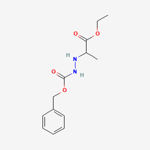 2-(N'-Benzyloxycarbonyl-hydrazino)-propionic acid ethyl ester
