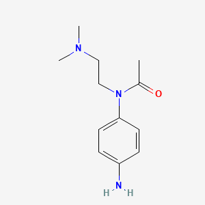 N-(4-amino-phenyl)-N-(2-dimethylamino-ethyl)-acetamide