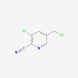 3-Chloro-5-(chloromethyl)picolinonitrile