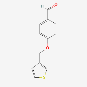 4-(Thiophen-3-ylmethoxy)-benzaldehyde
