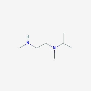 molecular formula C7H18N2 B8460560 N,N'-dimethyl-N-(propan-2-yl)ethane-1,2-diamine 