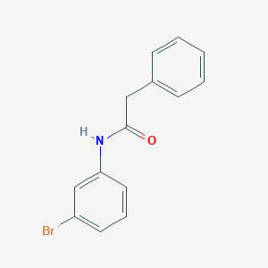 molecular formula C14H12BrNO B084606 N-(3-溴苯基)-2-苯基乙酰胺 CAS No. 13140-73-3