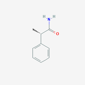 molecular formula C9H11NO B084607 (2s)-2-Phenylpropanamide CAS No. 13490-74-9