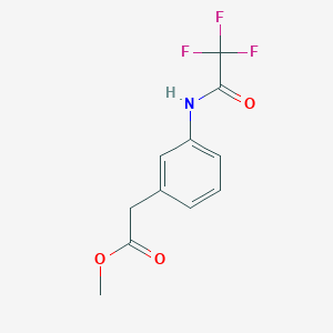 Methyl 2-(3-(2,2,2-trifluoroacetamido)phenyl)acetate
