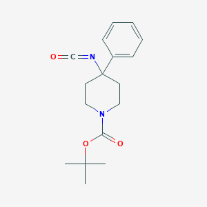 1-(Tert-butoxycarbonyl)-4-isocyanato-4-phenyl-piperidine