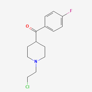 Methanone, [1-(2-chloroethyl)-4-piperidinyl](4-fluorophenyl)-