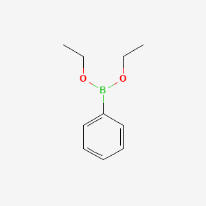molecular formula C10H15BO2 B8460799 Diethyl phenylboronate 