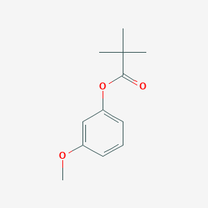 (3-Methoxyphenyl) 2,2-dimethylpropanoate
