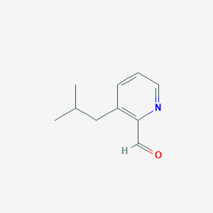 3-Isobutyl-pyridine-2-carbaldehyde