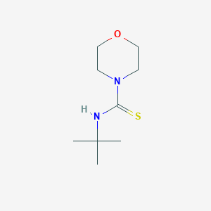 molecular formula C9H18N2OS B084609 N-tert-butylmorpholine-4-carbothioamide CAS No. 14294-00-9